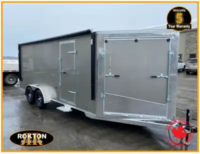 For sale is a Tow Tek Trailers 7 x 18 Cargo trailer, with a new Trident package ( White interior , I...
