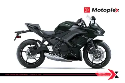 Ninja 650 Construite pour incarner la lignee des motos sport Ninja la Ninja 650 est equipee d'un mot...