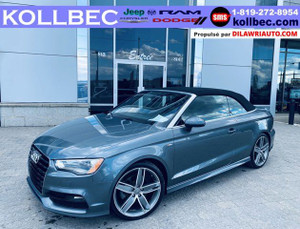 2016 Audi A3 2.0T TECHNIK S LINE  CONVERTIBLE CLEAN CARFAX INCL SAFETY