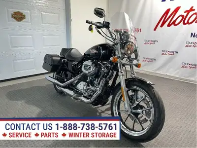ONLY 5,604 KM on the Canadian 1200T SuperLow Sporty at True North Motor Sports. Nicely equipped Spor...