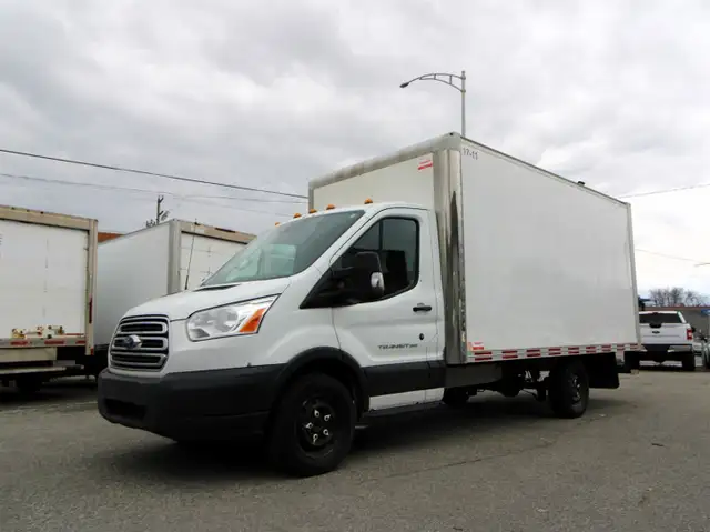 2017 FORD TRANSIT CUBE T-350 12 FOOT SINGLE WHEEL LEASE CREDIT DIS630066581632031229