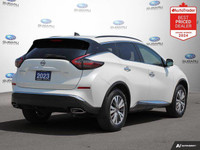 New Price! White 2023 Nissan Murano S AWD CVT with Xtronic 3.5L 6-Cylinder DOHC 24V APPLE CAR PLAY,... (image 4)