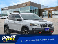 2020 Jeep Cherokee Trailhawk 4x4 3.2L VVT V6 | LEATHER | CAMERA