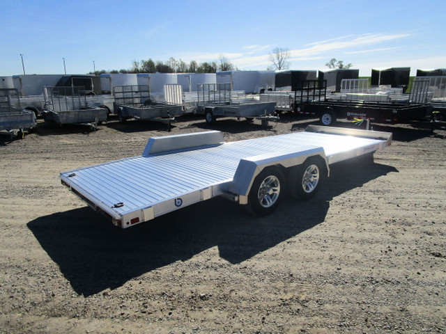 2022 EBY Aluminum Flatbed Carhauler 7K GVWR - 82 x 20'! in Cargo & Utility Trailers in City of Toronto - Image 4