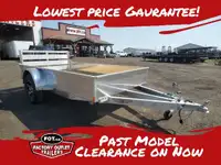 2023 H&H TRAILERS 5.5x10ft Solid Side