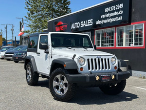 2013 Jeep Wrangler Sport Hardtop Alloy Wheels FREE Service! FREE Warranty!!