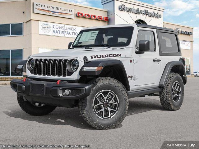 2024 Jeep Wrangler Rubicon | Cloth | Heated Seats + Wheel in Cars & Trucks in Grande Prairie
