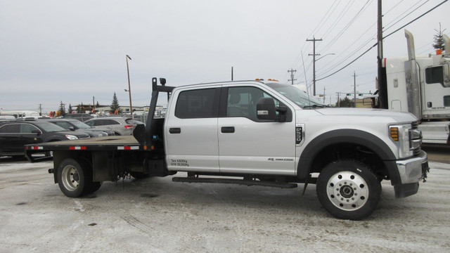 2018 Ford F-550 XLT CREW CAB FLAT DECK WITH 12 FT BED in Cars & Trucks in Edmonton - Image 4