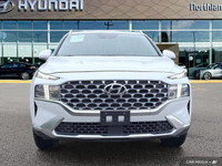 Experience the 2023 Hyundai Santa Fe Preferred SUV, boasting a stunning Quartz White exterior and bl... (image 7)