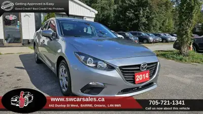 2014 MAZDA MAZDA3 4dr Sdn Auto GX-SKY featuring: Cruize Control, Hand free phone, Heated seats, Air...