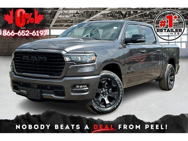2025 Ram 1500 SPORT CREW Sport Hood Pano Roof Anti Spin in Cars & Trucks in Mississauga / Peel Region