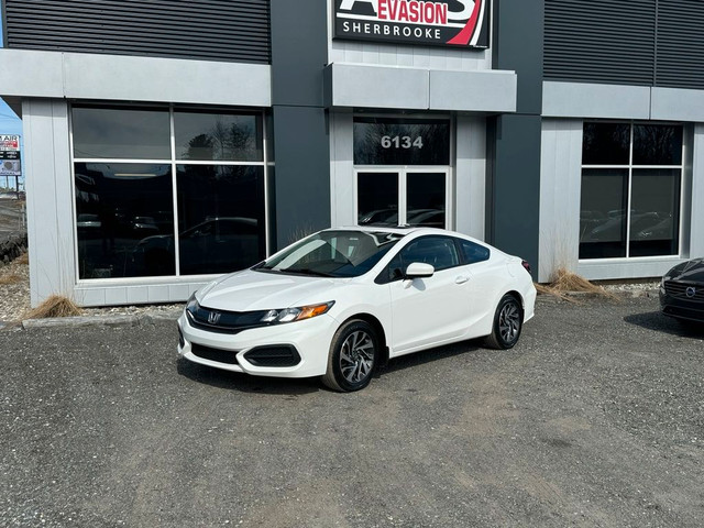  2015 Honda Civic Coupe LX COUPE + BLUETOOTH + TOIT + INSPECTÉ in Cars & Trucks in Sherbrooke