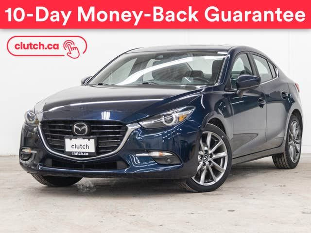 2018 Mazda Mazda3 GT Premium w/ Rearview Cam, Dual Zone A/C, Blu in Cars & Trucks in City of Toronto