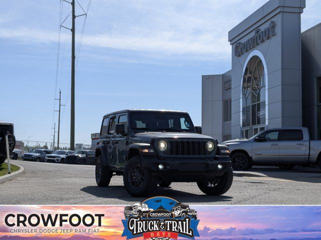 2025 Jeep Wrangler Sport S - LED Headlamps - 12.3-Inch Display in Cars & Trucks in Calgary