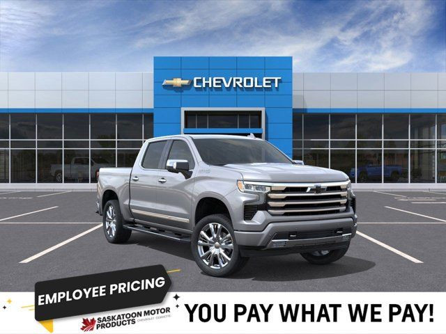 2025 Chevrolet Silverado 1500 High Country | 22 Alloys in Cars & Trucks in Saskatoon