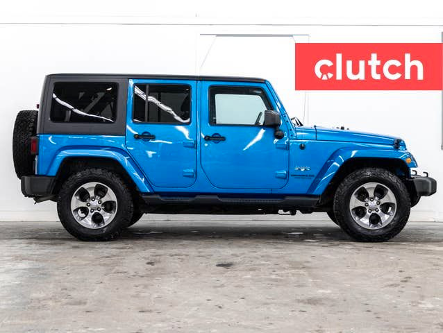 2016 Jeep Wrangler Unlimited Sahara 4WD w/ Nav, Cruise Control,  in Cars & Trucks in Ottawa - Image 4