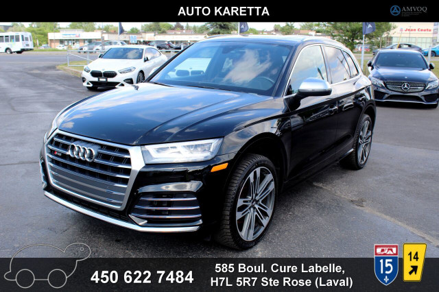 2020 Audi SQ5 Progressiv 3.0 quattro virtual cockpit red leather in Cars & Trucks in Laval / North Shore