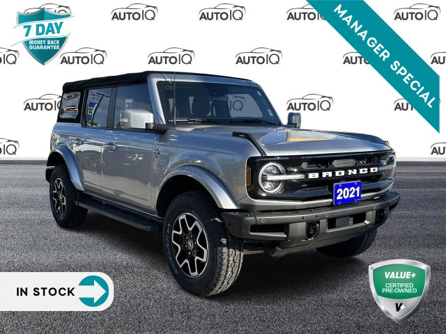 2021 Ford Bronco Outer Banks SYNC4 | HEATED SEATS | SECURITY... in Cars & Trucks in St. Catharines