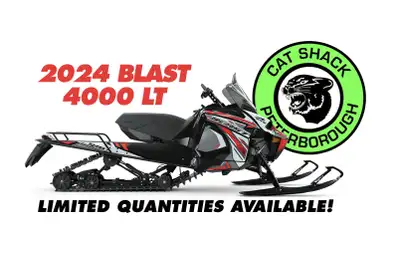 Take home this brand new 2024 Arctic Cat Blast 4000 LT today with a call to our sales team or a visi...