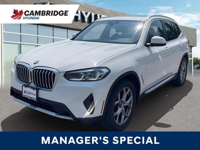 2023 BMW X3 xDrive30i | Panoramic Sunroof | Ambient Lighting in Cars & Trucks in Cambridge