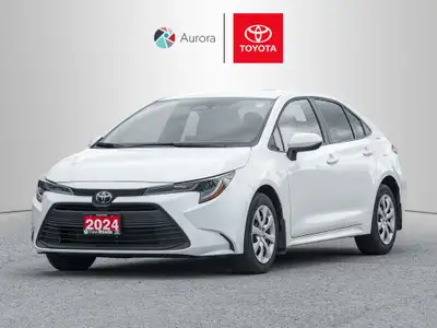 Recent Arrival!Odometer is 14240 kilometers below market average!Purchased here at Aurora Toyota, Lo...