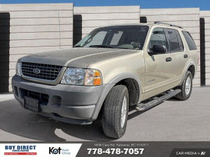 2002 Ford Explorer XLS AUTO, KEYLESS ENTRY, FABRIC SEATS, AUTO WINDOWS, CD PLAYER WITH RADIO, BEIGE INTERIOR!!!