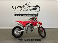 2021 Honda CRF450RX CRF450RX - V4873NP - -No Payments for 1 Year