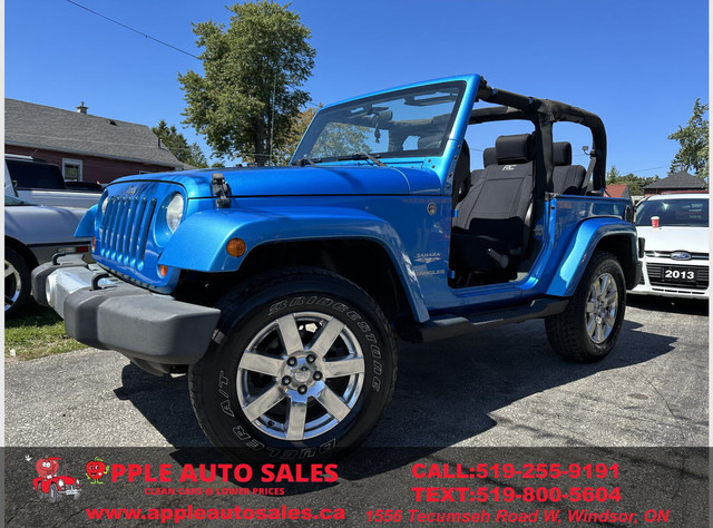 2010 Jeep Wrangler Sahara in Cars & Trucks in Windsor Region - Image 2