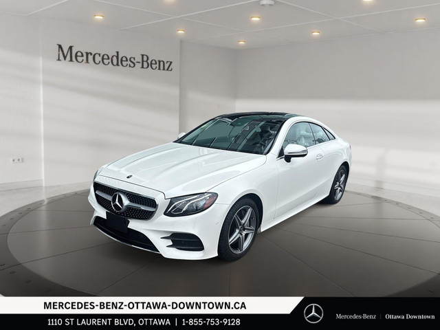 2020 Mercedes-Benz E450 4MATIC Coupe Only 32,000kms! in Cars & Trucks in Ottawa