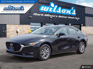 2021 Mazda 3 GS  | Leather | Sunroof | Heated Steering + Seats | Rear Camera | CarPlay + Android | and More !