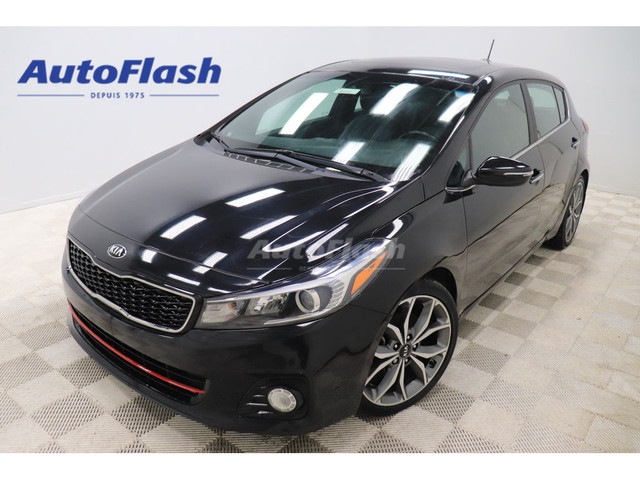  2017 Kia Forte SX LUXURY, HATCHBACK , CUIR, TOIT-OUVRANT in Cars & Trucks in Longueuil / South Shore