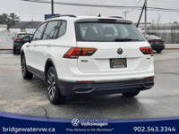 New Price! White 2024 Volkswagen Tiguan Trendline 4Motion | Apple CarPlay | Android Auto AWD 8-Speed... (image 6)
