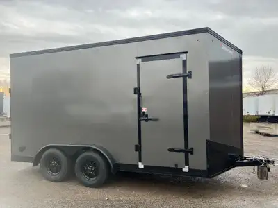 BRAY’S TRAILERS SALES 705-737-5522 ADDED OPTIONS: 7’5” Interior Height Ramp Door with Spring Assist...