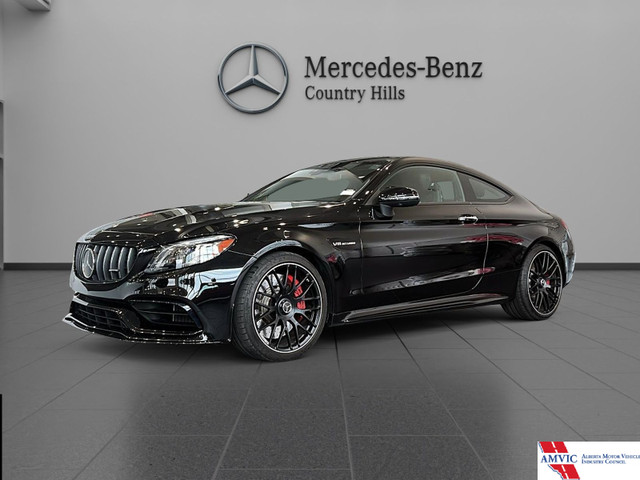 2021 Mercedes-Benz C63 S AMG Coupe Extended warranty! $20k in op in Cars & Trucks in Calgary