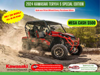 2024 KAWASAKI TERYX4 S SPECIAL EDITION - Only $113 Weekly, All-i
