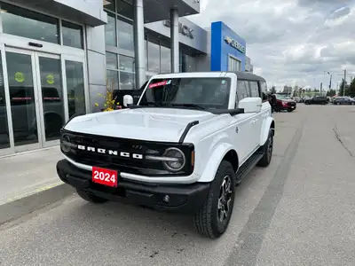 WAS: $61495 NOW: $59995 plus taxes and licensing feesDescription JUST LANDED 2024 FORD BRONCO OUTER...
