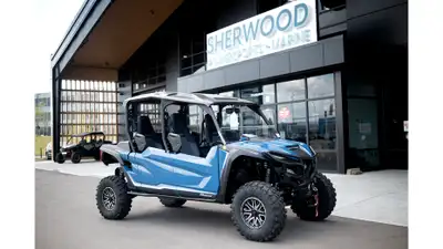 CUSTOM ADDS! RGB Wheel Well Rock Lights Backup Flood Lights Hood Scoop Lightbar Yamaha Brush Guard R...