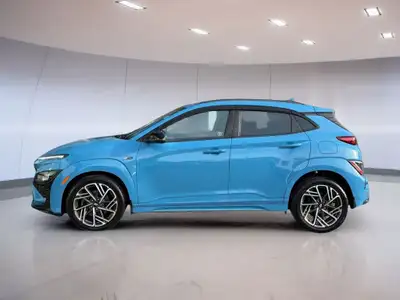 This ONE OWNER ACCIDENT FREE LOW KM Hyundai Kona N LINE comes loaded with a reliable and responsive...
