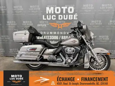 Harley-Davidson FLHTC Electra Glide Classic 2009 135 171 KM MOTO CANADIENNE ALARME MOTEUR 96 PO CUBE...