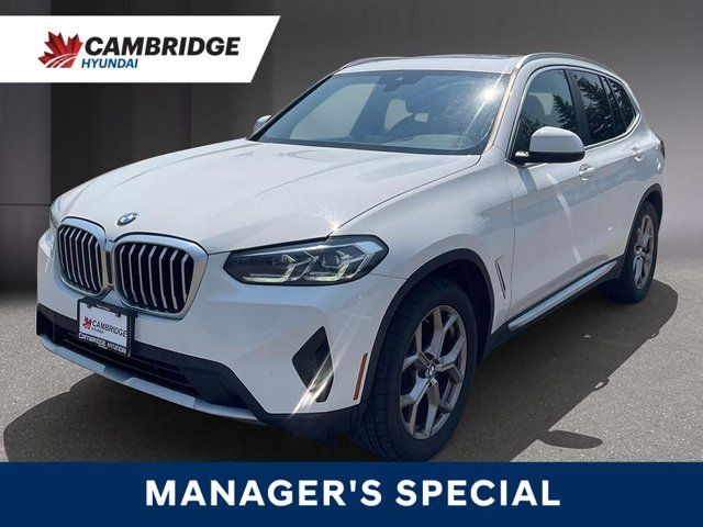 2023 BMW X3 xDrive30i | Panoramic Sunroof | Ambient Lighting in Cars & Trucks in Cambridge