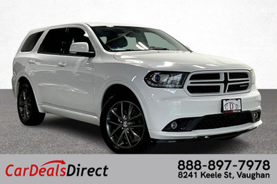 2018 Dodge Durango GT AWD/DVD/NAVI/Remote Start/7 Seater/Leather