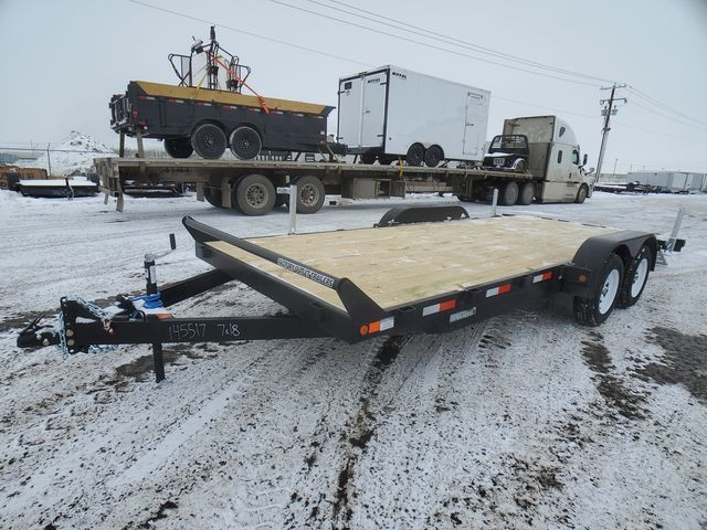 2024 Canada Trailers 7x18ft Flat Deck Trailer in Cargo & Utility Trailers in Kelowna - Image 3