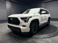 The elegance of White paired with a stately Black interior, the 2024 Toyota Sequoia TRD Off-Road awa... (image 7)