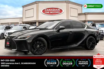 IS 300 AWD | CAM | COOLED SEATS | SUNROOF | LEXUS INSPECTION IS AVAILABLE UPON REQUEST!! CARFAX VERI...