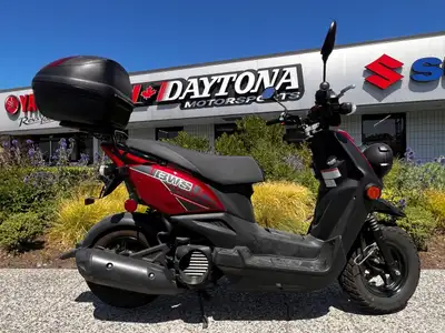 2017 BWS with only 929 kms! MSRP $3299 + $185 Doc = $3484 + applicable taxes! Accessories include to...
