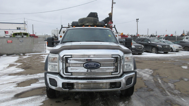 2014 Ford F-550 XLT REG CAB HIAB 077 BOOM & VMAC COMPRESSOR in Cars & Trucks in Edmonton - Image 3
