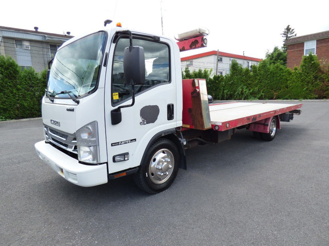 2016 ISUZU NPR HD GAS REG REMORQEUSE FLATBED 20', 6.0L V8 in Cars & Trucks in City of Montréal