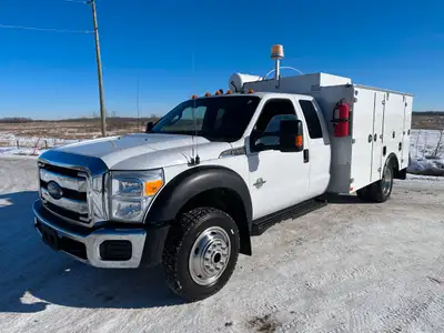2016 Ford F550 Extended Cab 4x4 Service / Utility Truck + 6.7L PowerStroke Diesel + 4x4 W/ AutoMatic...
