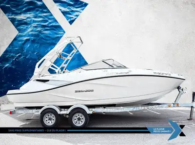 Challenger 210 NOUVEAU PRIX BATEAU SEADOO CHALLENGER 210 BATEAU A TURBINE 2 MOTEUR 4 TEMPS 310 HP TO...
