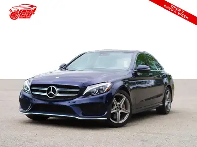 This 2017 Mercedes-Benz C-Class is a stunning sedan with luxurious features like a panoramic roof, a...